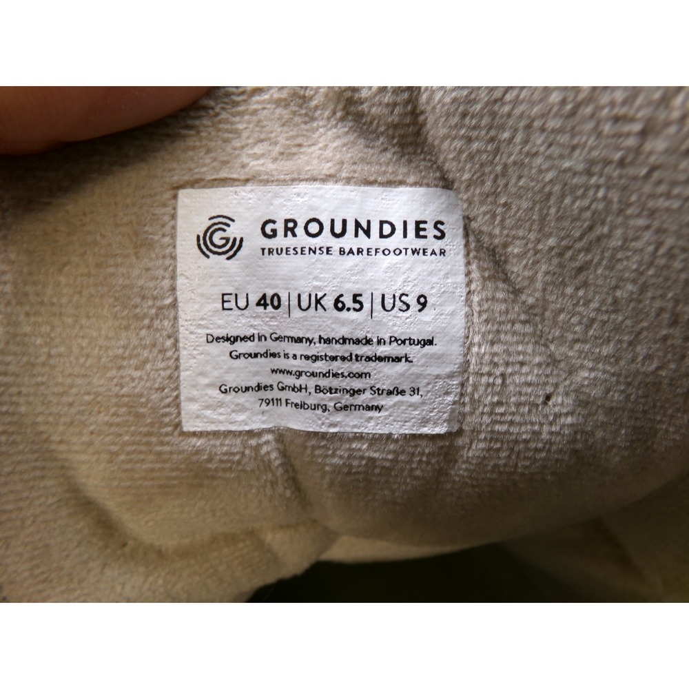 Groundies Salzburg Barefoot Boots, Women’s Taupe Suede Lace-Up Ankle Boots - Picture 7 of 10